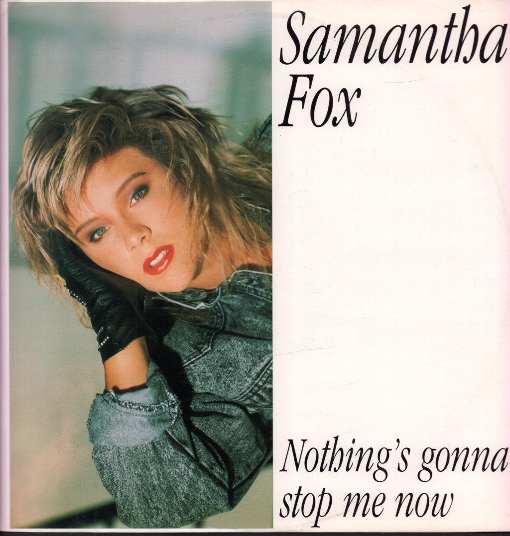 Samantha Fox - Nothing's Gonna Stop Me Now - 12 Inch