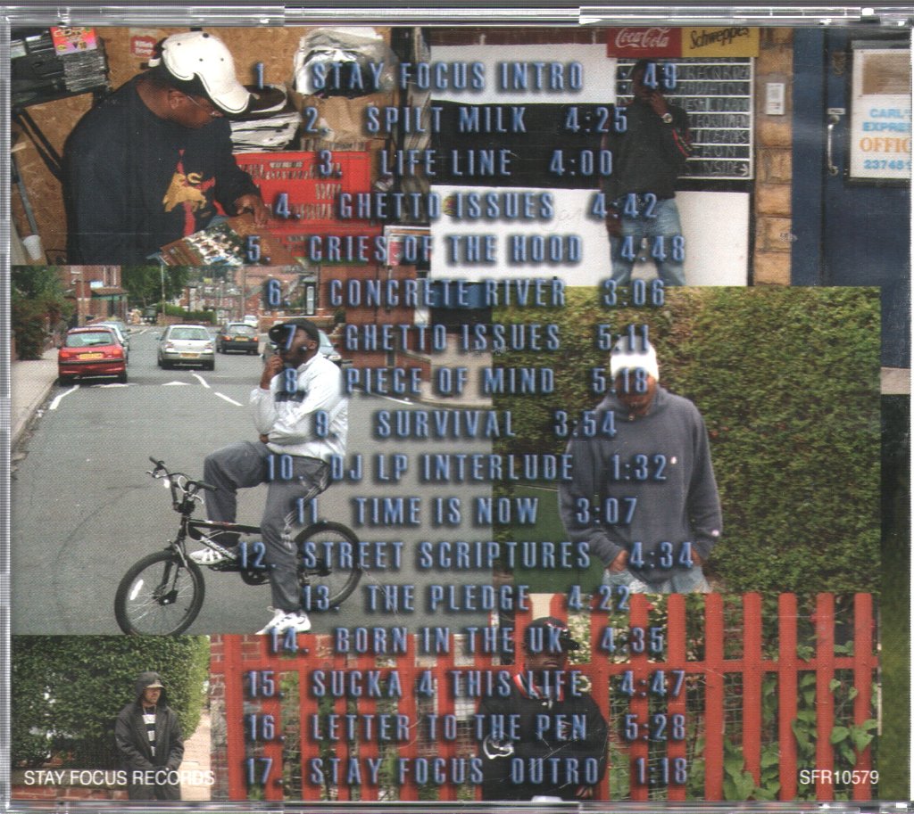 Stay Focus - Ghetto Issues - Cd