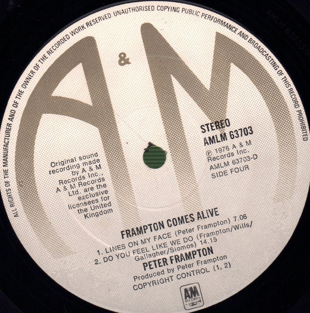Peter Frampton - Frampton Comes Alive - Double Lp