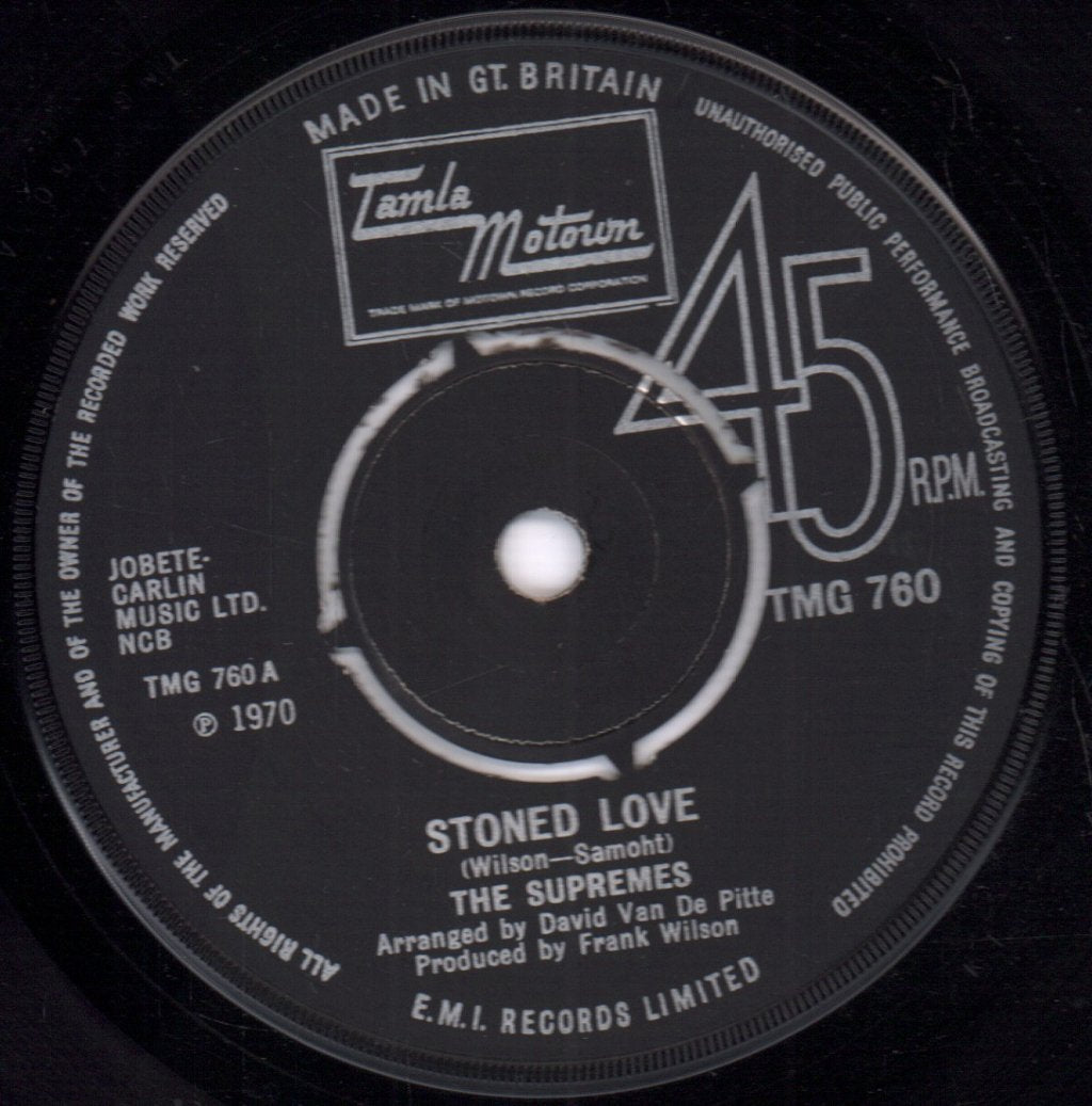 Supremes - Stoned Love - 7 Inch