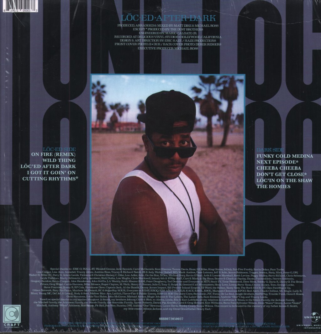 Tone Loc - Loc-Ed After Dark - Lp