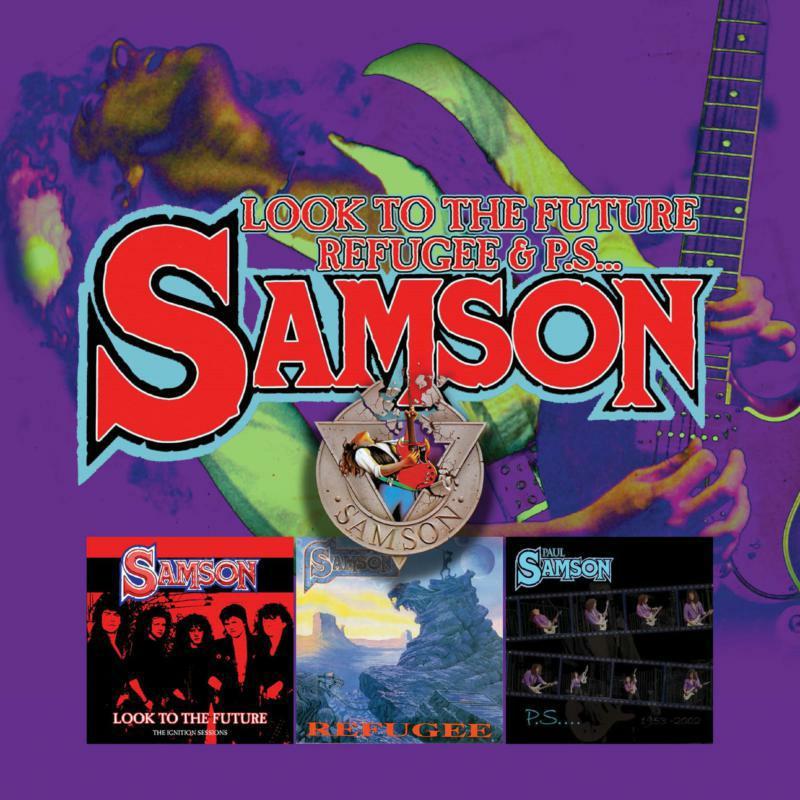Samson (Nwobhm/Metal Group) - Look To the Future / Refugee / P.s.... - Cd Box Set