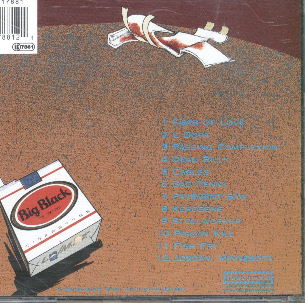 Big Black - Pigpile - Cd