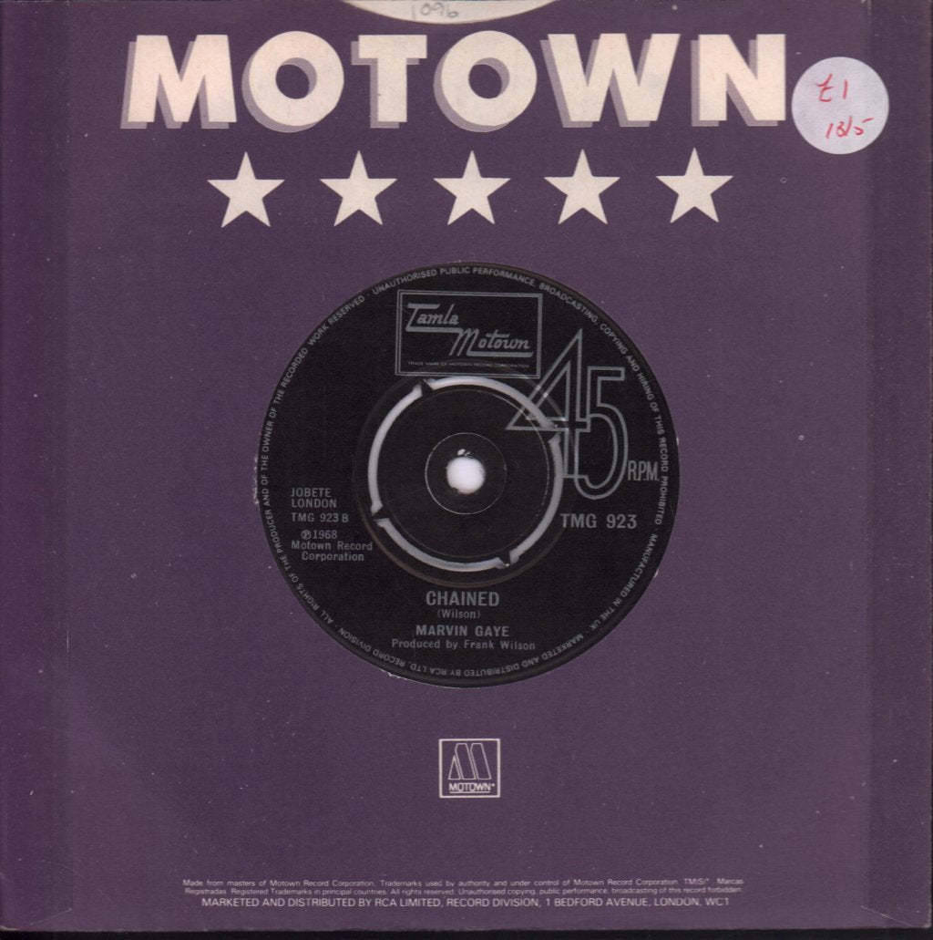 Marvin Gaye - I Heard It Through The Grapevine / Chained - 7 Inch