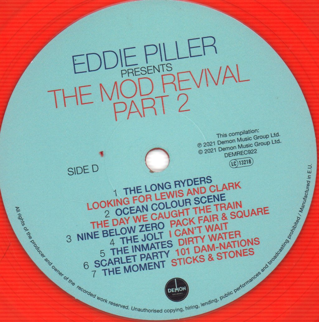 Various Artists - Eddie Piller Presents The Mod Revival (Part 2) - Double Lp