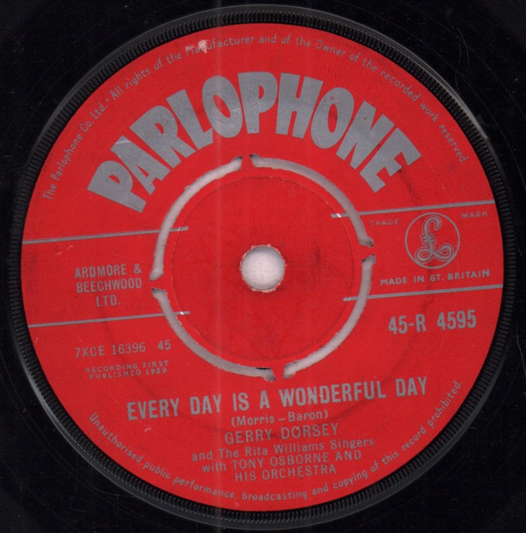 Gerry Dorsey - I'll Never Fall In Love Again - 7 Inch