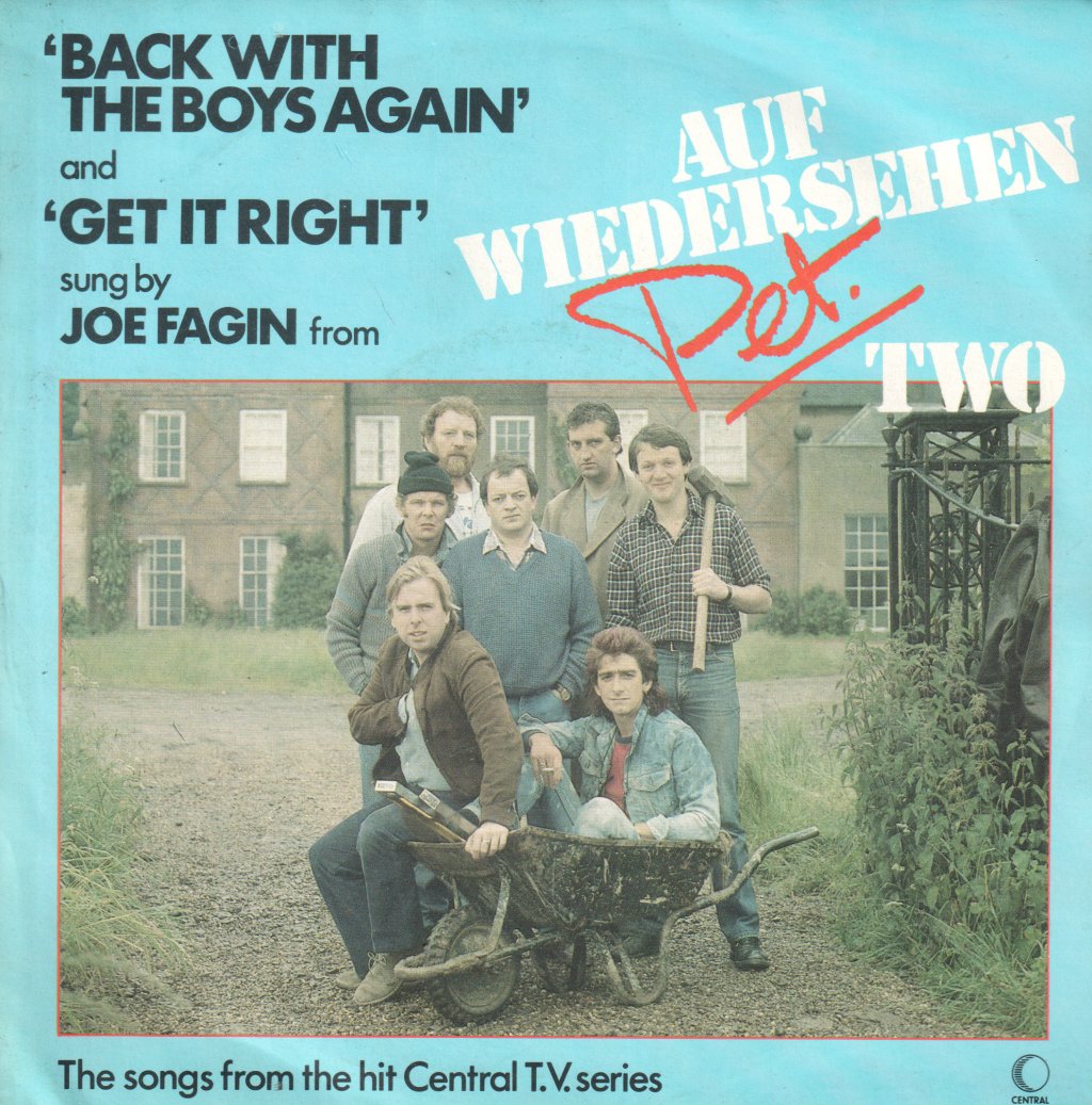 Joe Fagin - Back With The Boys Again - 7 Inch