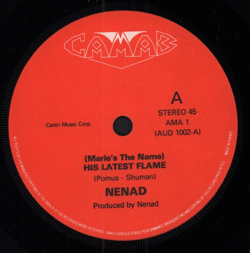 Nenad - His Latest Flame - 7 Inch