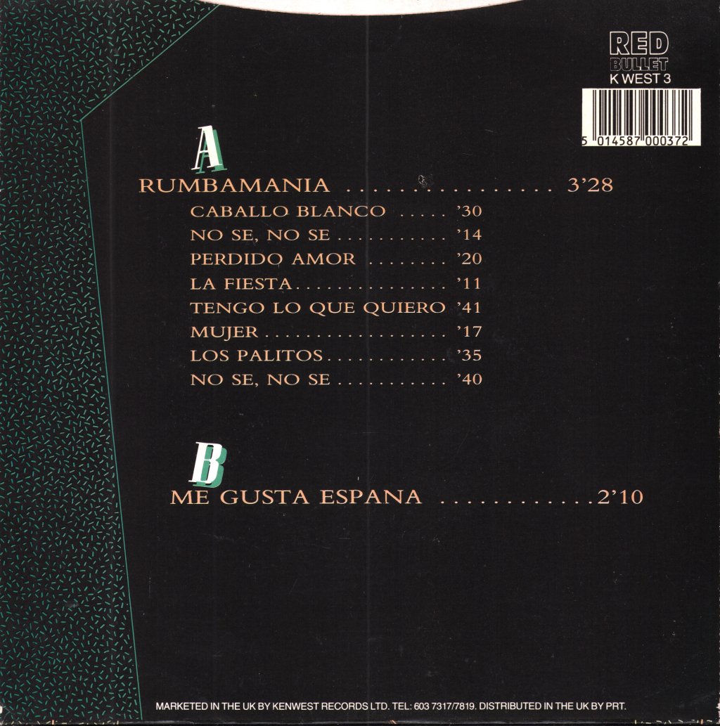 Rumba Tres - Rumbamania - 7 Inch