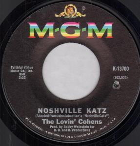 Lovin' Cohens - Noshville Katz - 7 Inch