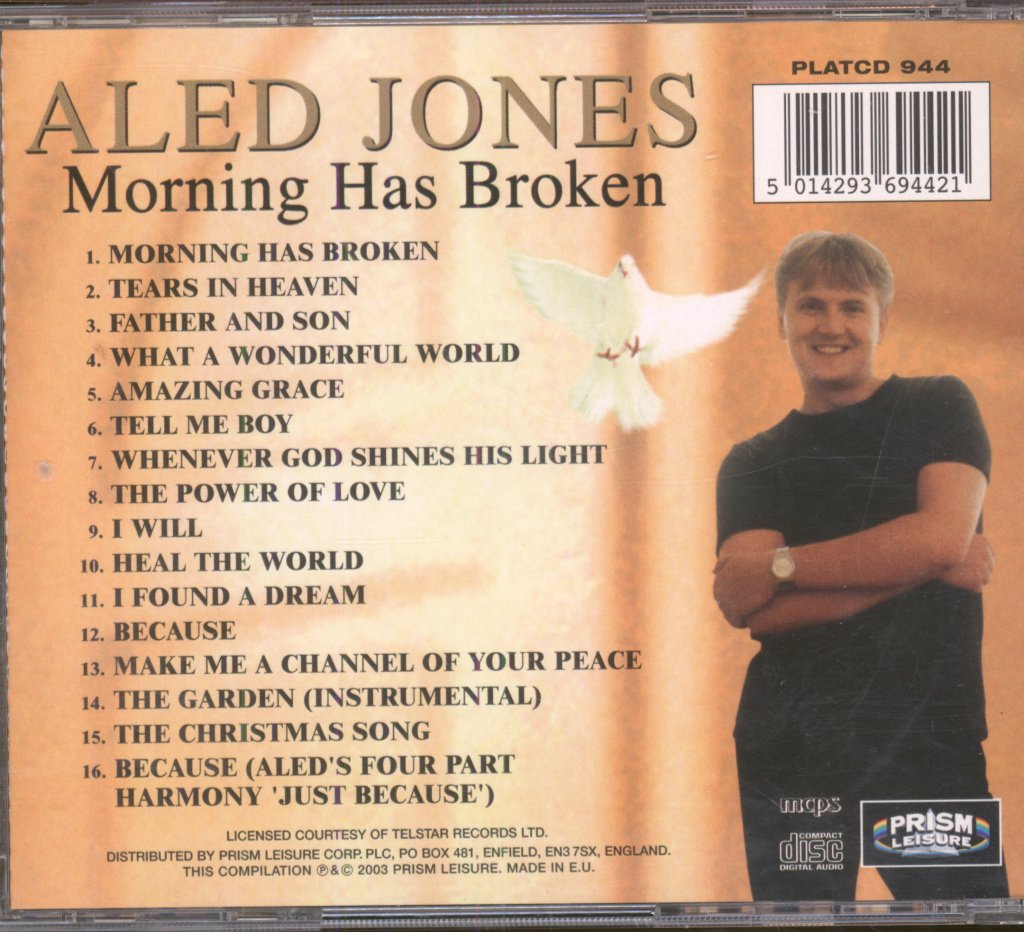 Aled Jones - Morning Has Broken - Cd