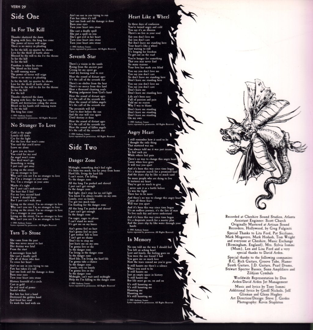 Black Sabbath - Seventh Star - Lp