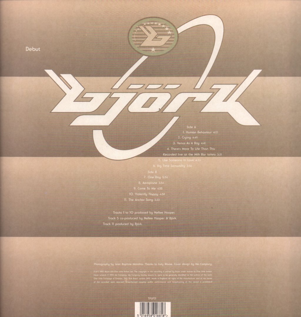 Bjork - Debut - Lp