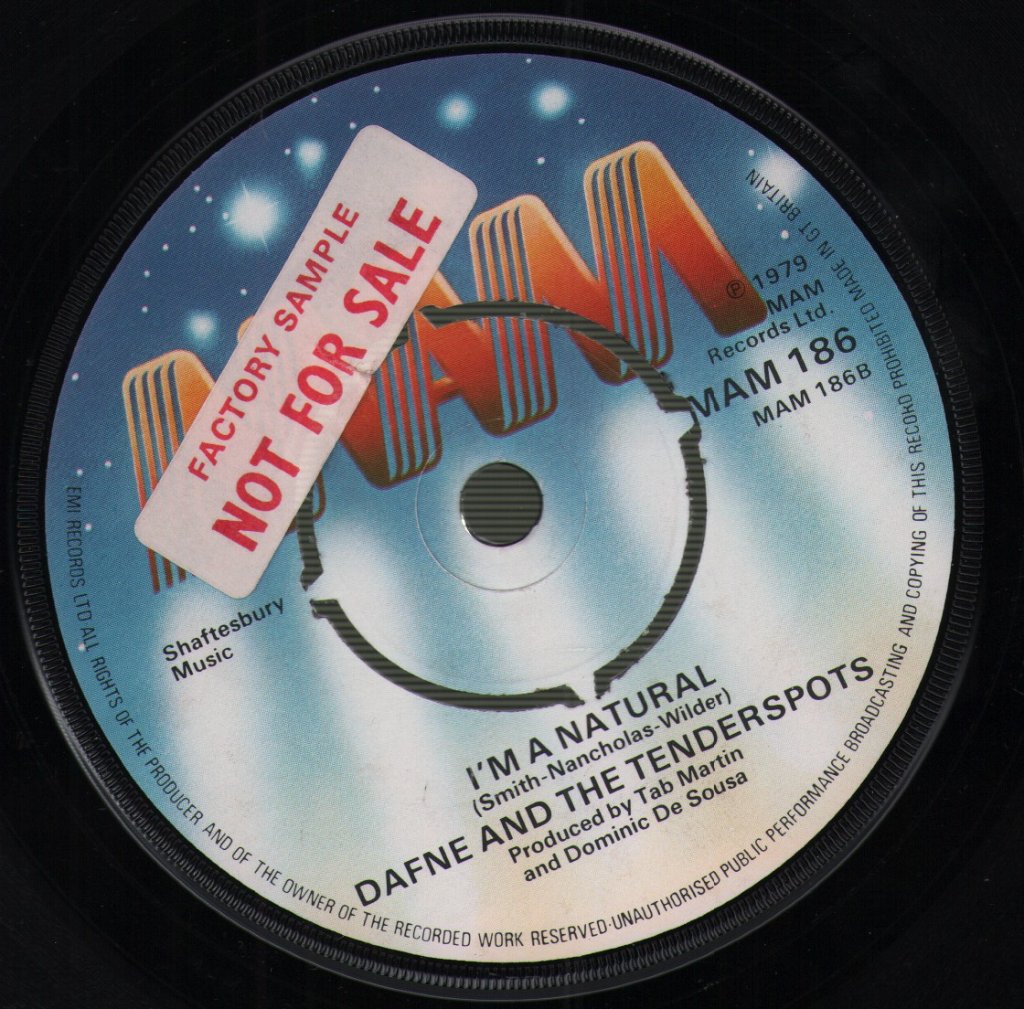 Dafne And The Tenderspots - Disco Hell - 7 Inch