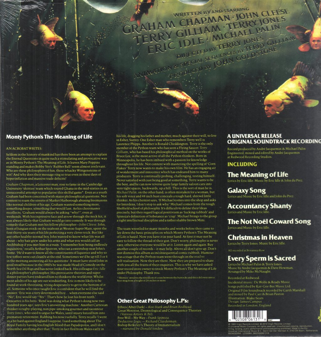 Monty Python - Monty Python's The Meaning Of Life - Lp