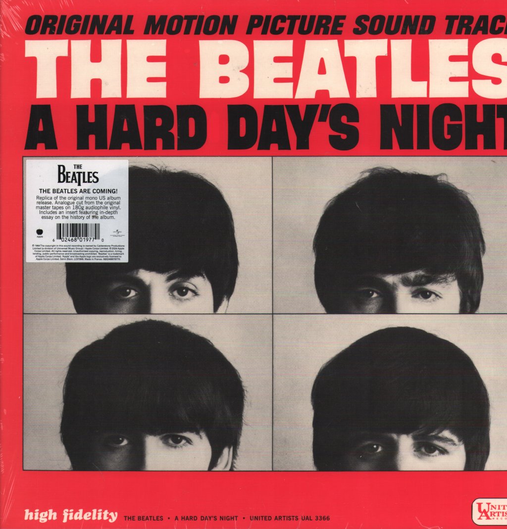 Beatles - A Hard Day's Night (Original Motion Picture Sound Track) - Lp