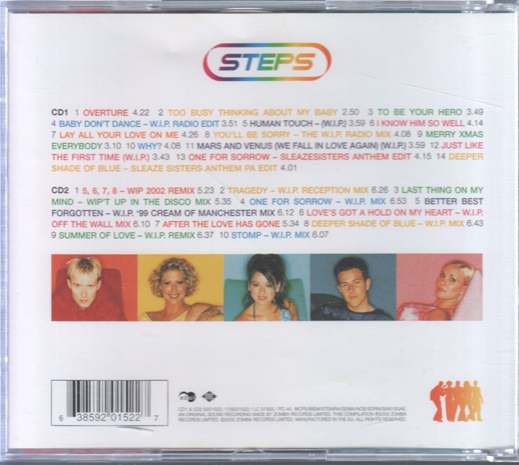 Steps (Pop Group) - Last Dance - Cd