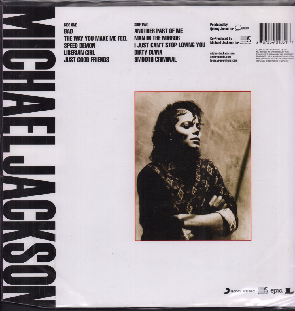 Michael Jackson - Bad - Lp