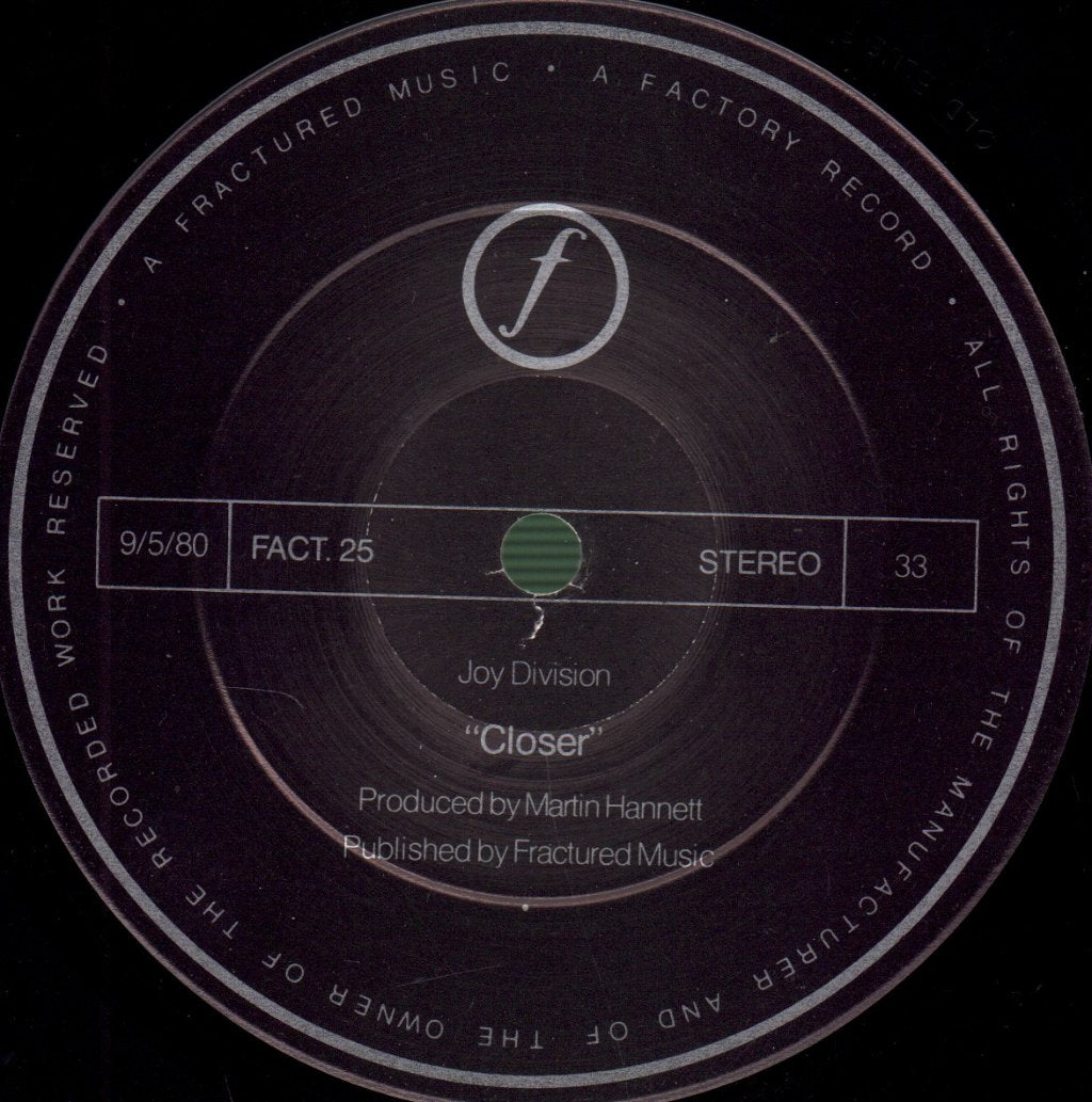Joy Division - Closer - Lp