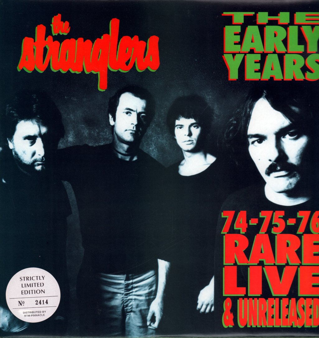 Stranglers - Early Years - 74-75-76 Rare Live & Unreleased - Double Lp