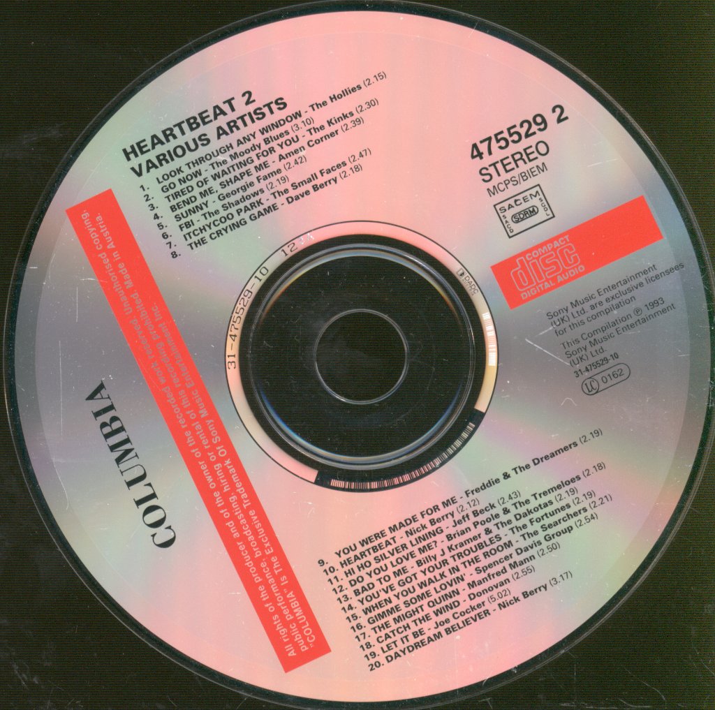 Various Artists - Heartbeat 2 (Music From The ABC-TV Series) - Cd