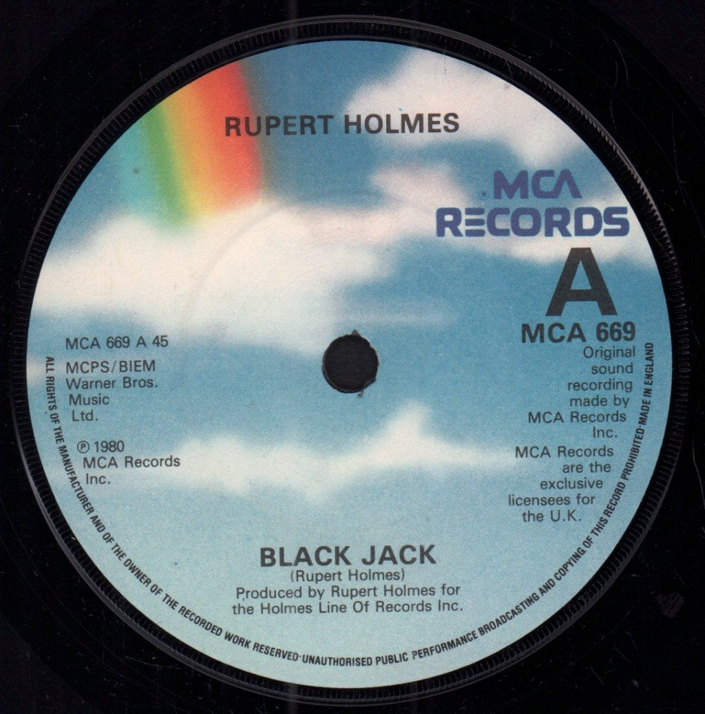 Rupert Holmes - Blackjack - 7 Inch