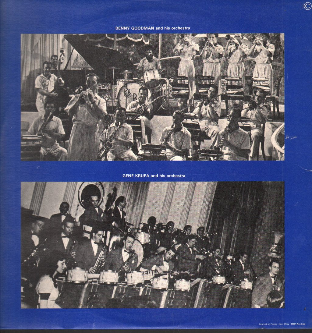 Benny Goodman And His Orchestra/Gene Krupa and his Orchestra - Kings Of Jazz Big Bands - Double Lp