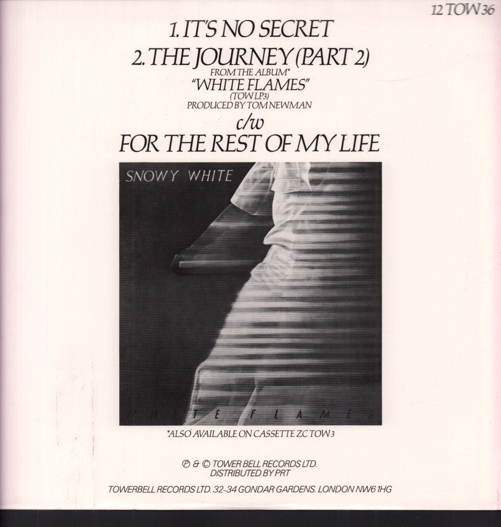 Snowy White - It's No Secret - 12 Inch