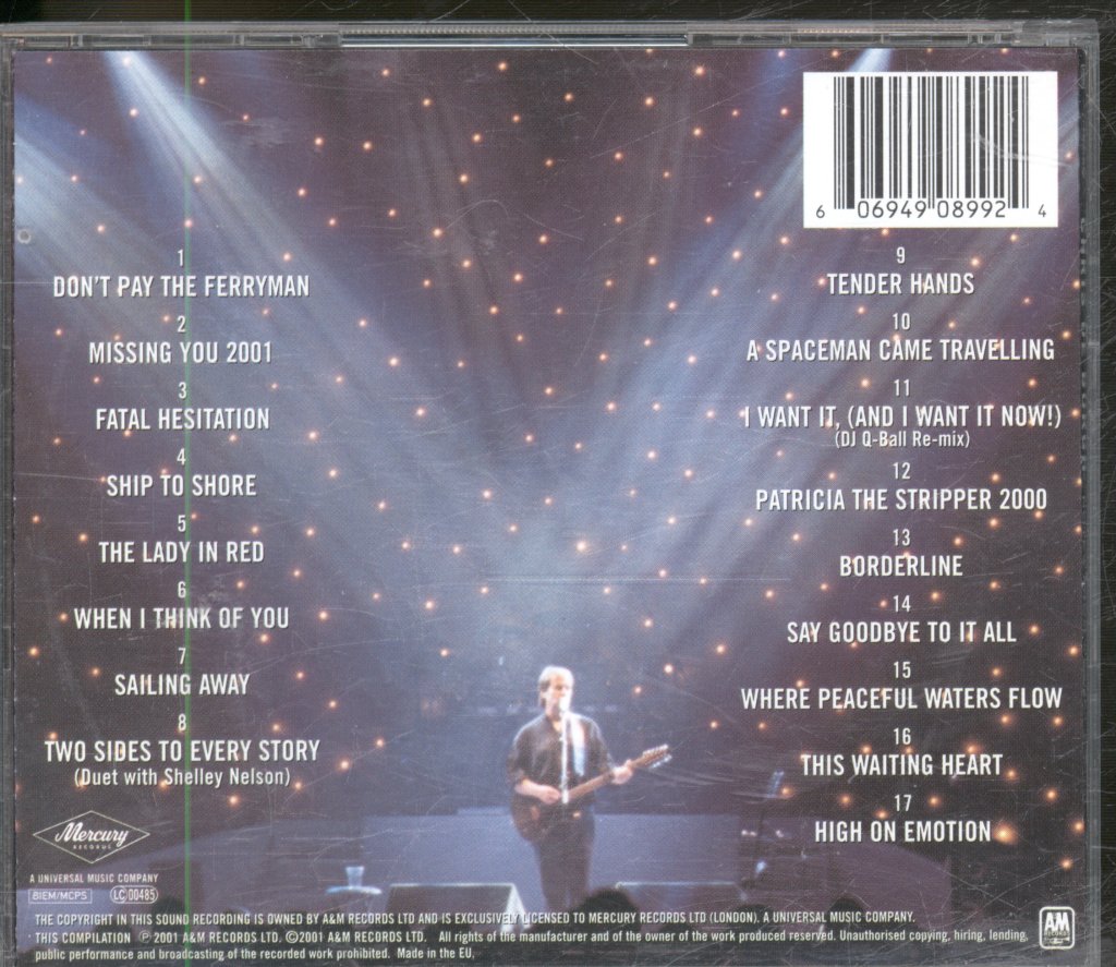 Chris De Burgh - Ultimate Collection - Notes From Planet Earth - Cd