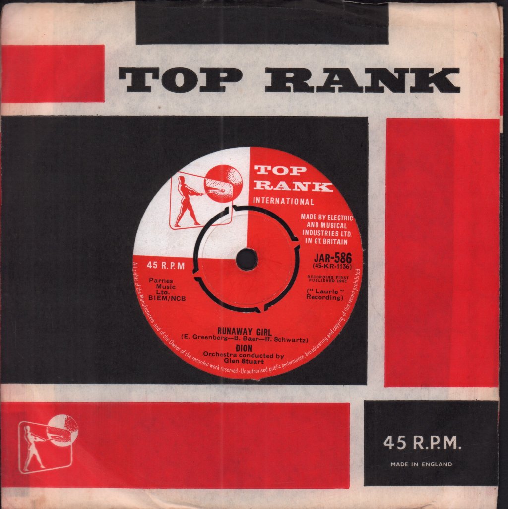 Dion - Runaround Sue - 7 Inch