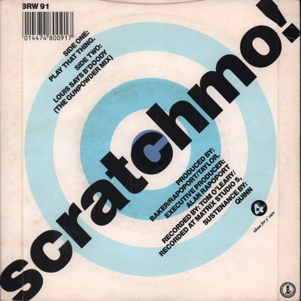 Scratchmo - Play That Thing - 7 Inch