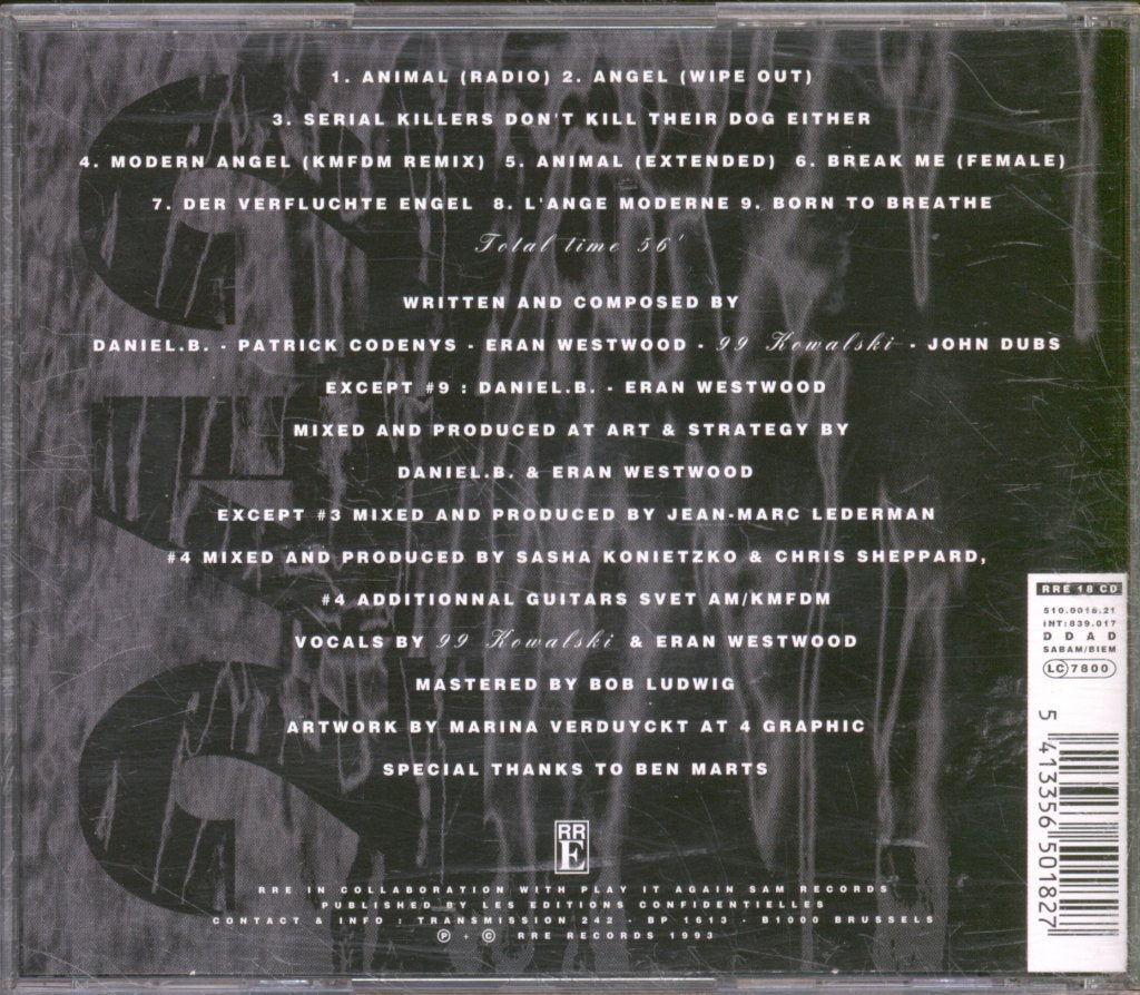 Front 242 - Angels Versus Animals - Cd