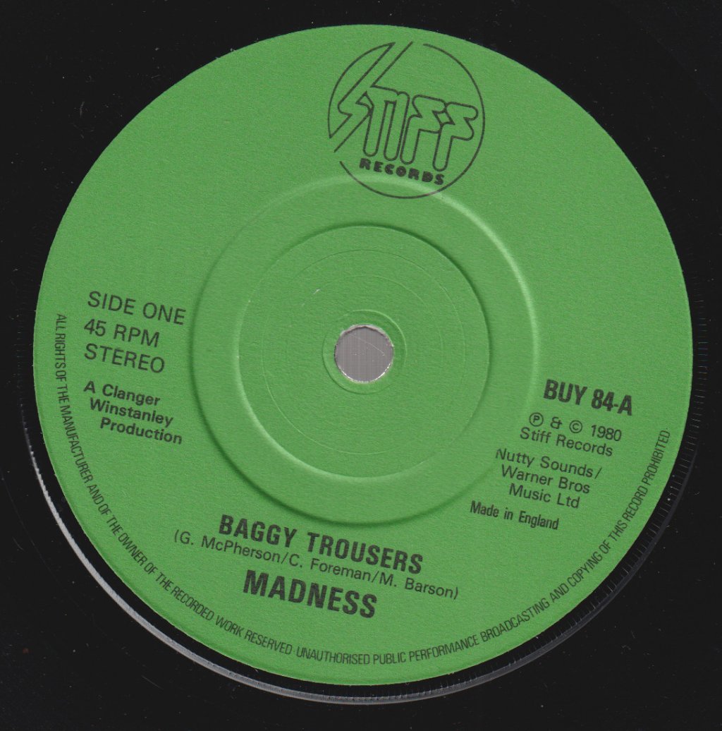 Madness - Baggy Trousers - 7 Inch