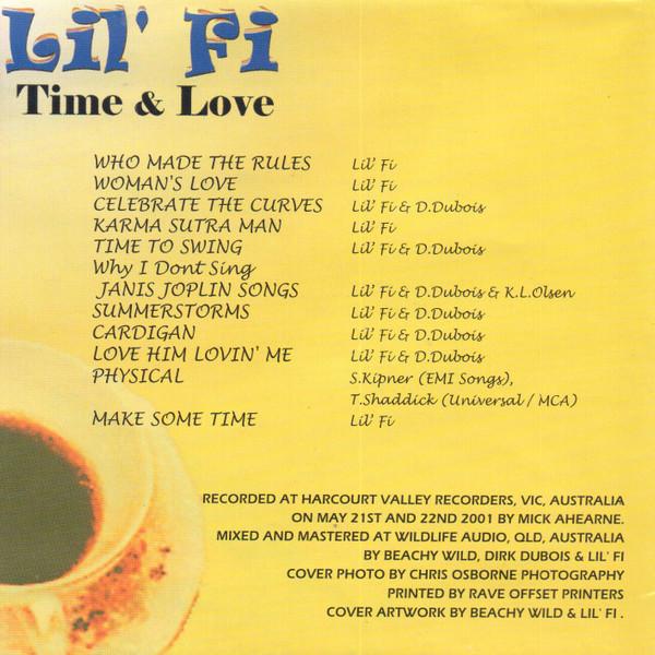 Lil' Fi - Time & Love - Cd