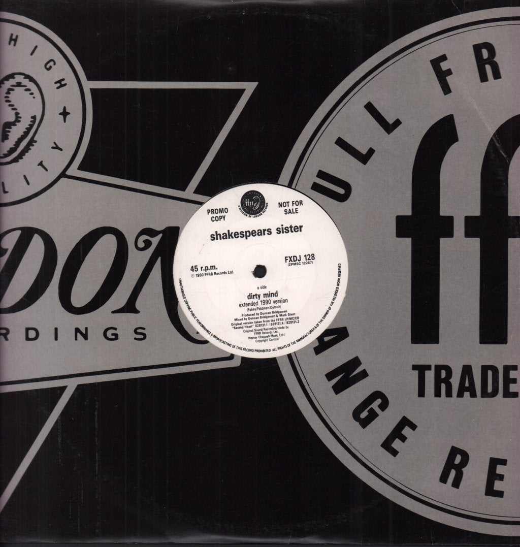 Shakespears Sister - Dirty Mind - 12 Inch