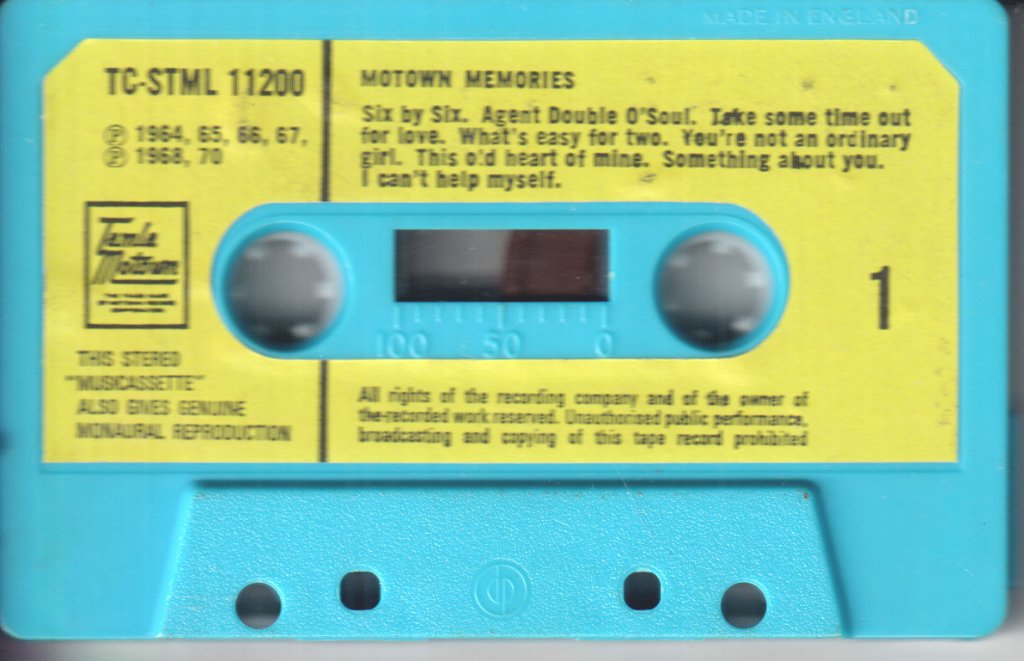 Various Artists - Motown Memories 16 Non-Stop Hits - Cassette