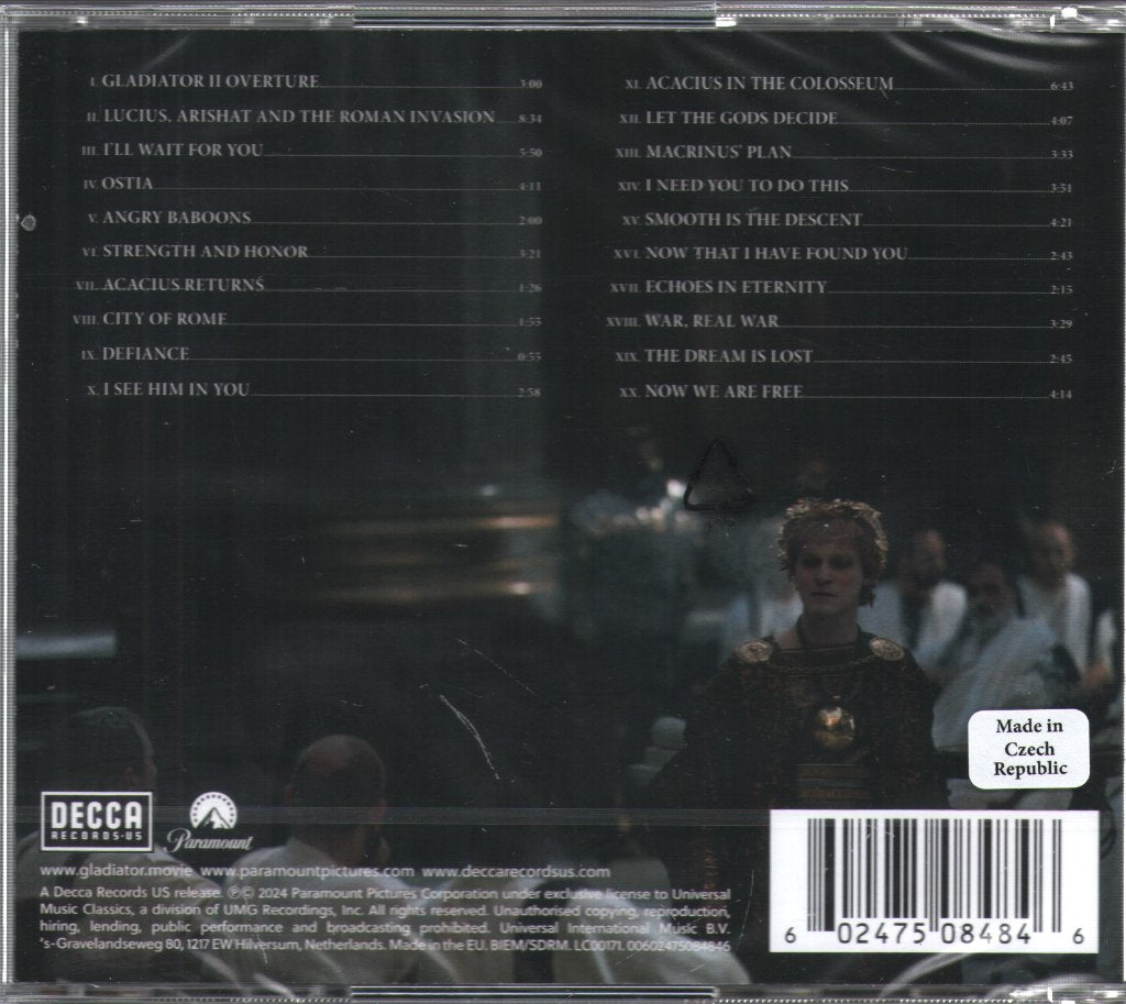 Harry Gregson-Williams - Gladiator II - Cd