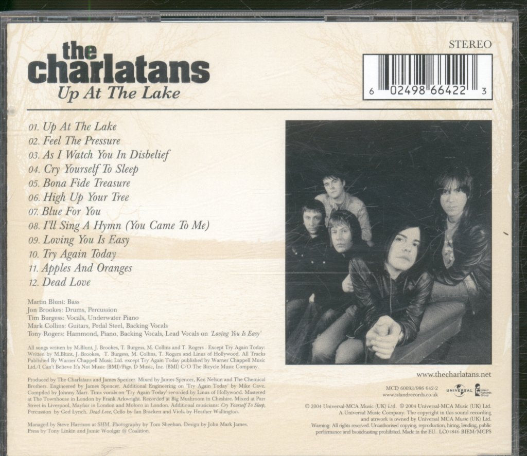 Charlatans - Up At The Lake - Cd