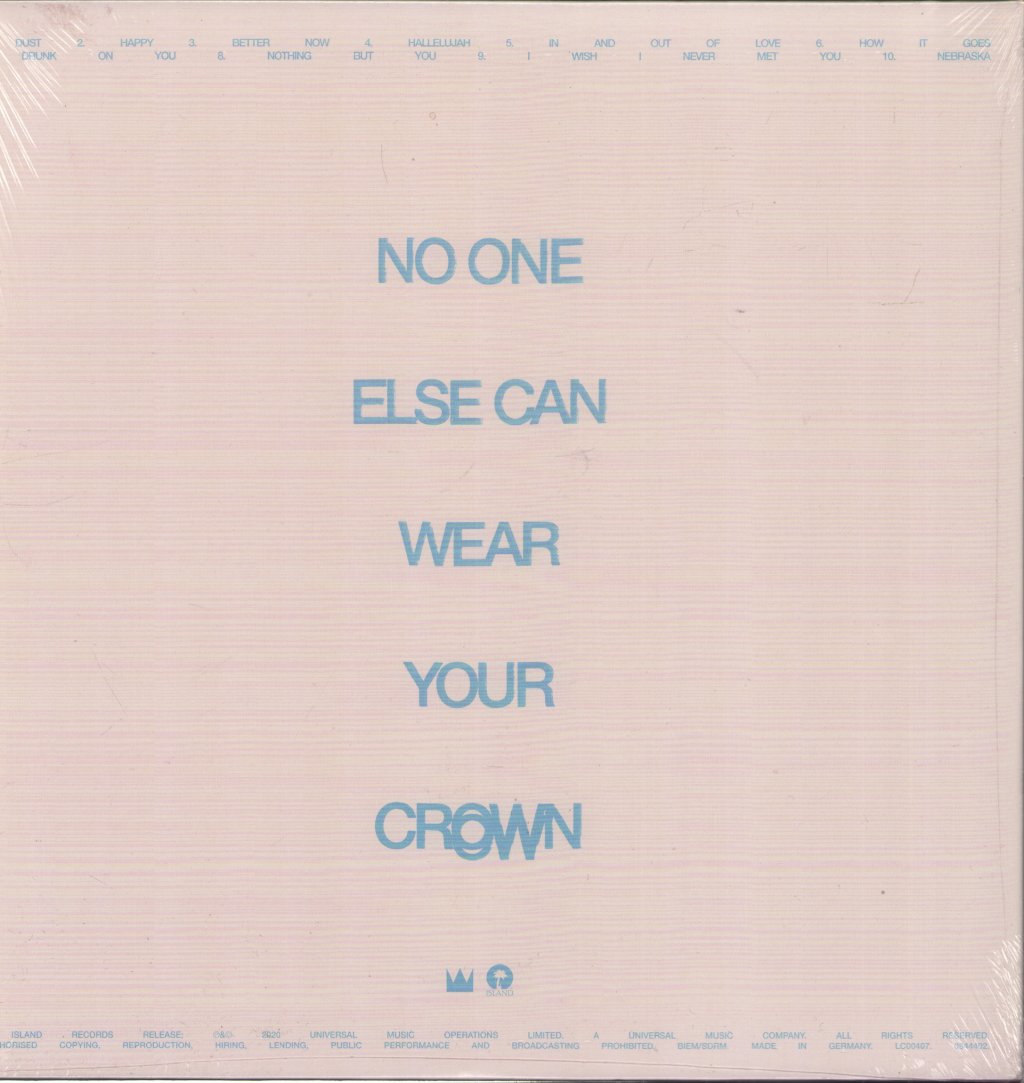 Oh Wonder - No One Else Can Wear Your Crown - Lp