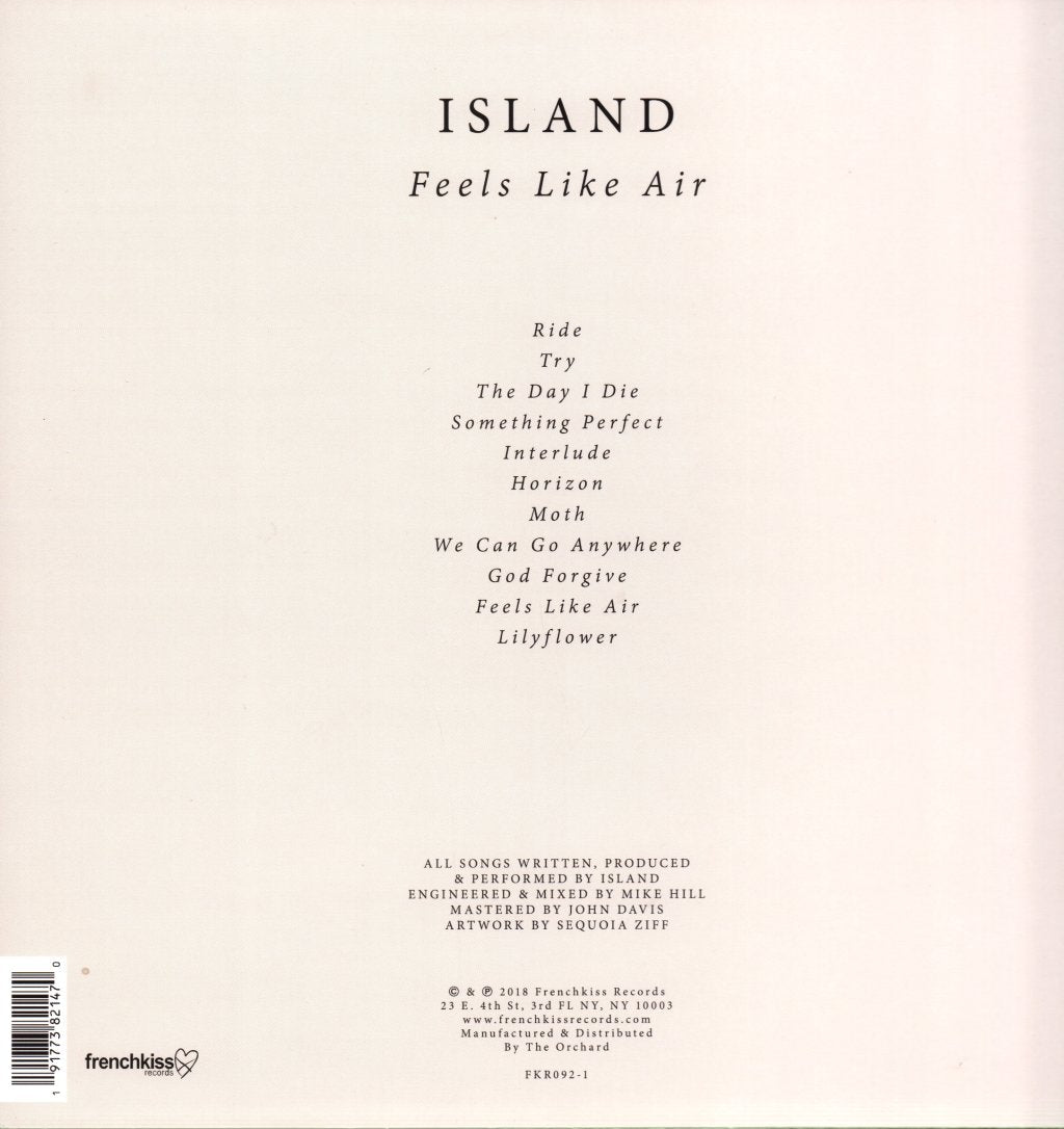 Island - Feels Like Air - Lp