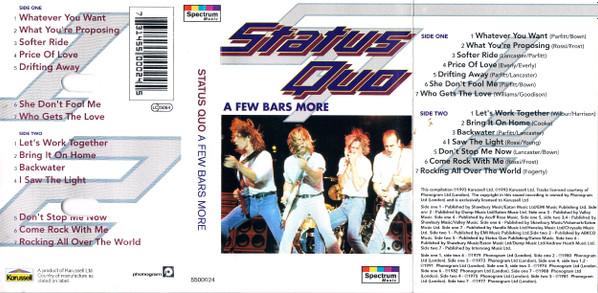 Status Quo - A Few Bars More - Cassette