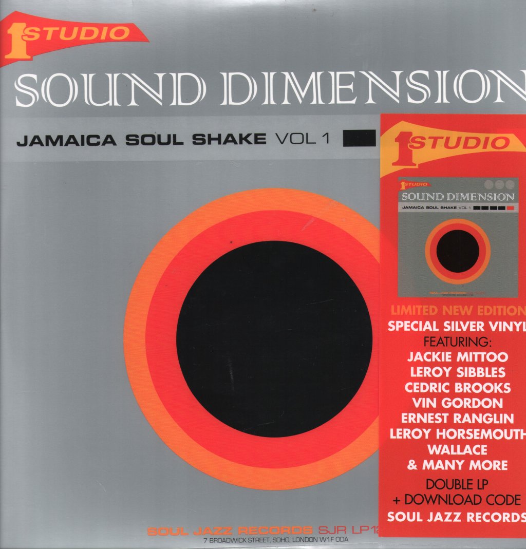 Sound Dimension - Jamaica Soul Shake Vol.1 - Double Lp