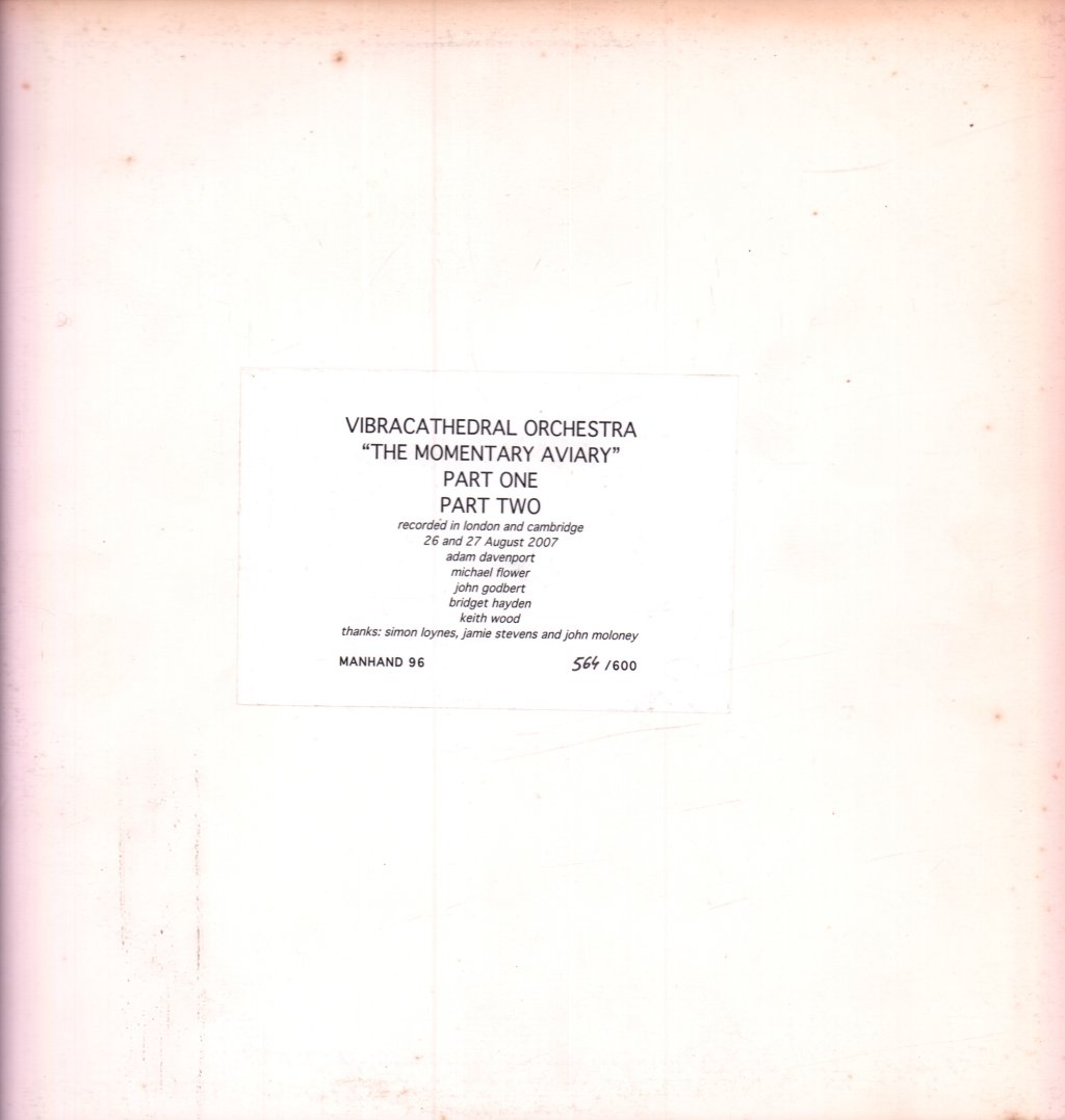 Vibracathedral Orchestra - Momentary Aviary - Lp