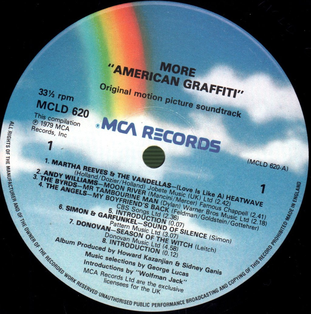 Various Artists - More American Graffiti (Original Motion Picture Soundtrack) - Double Lp