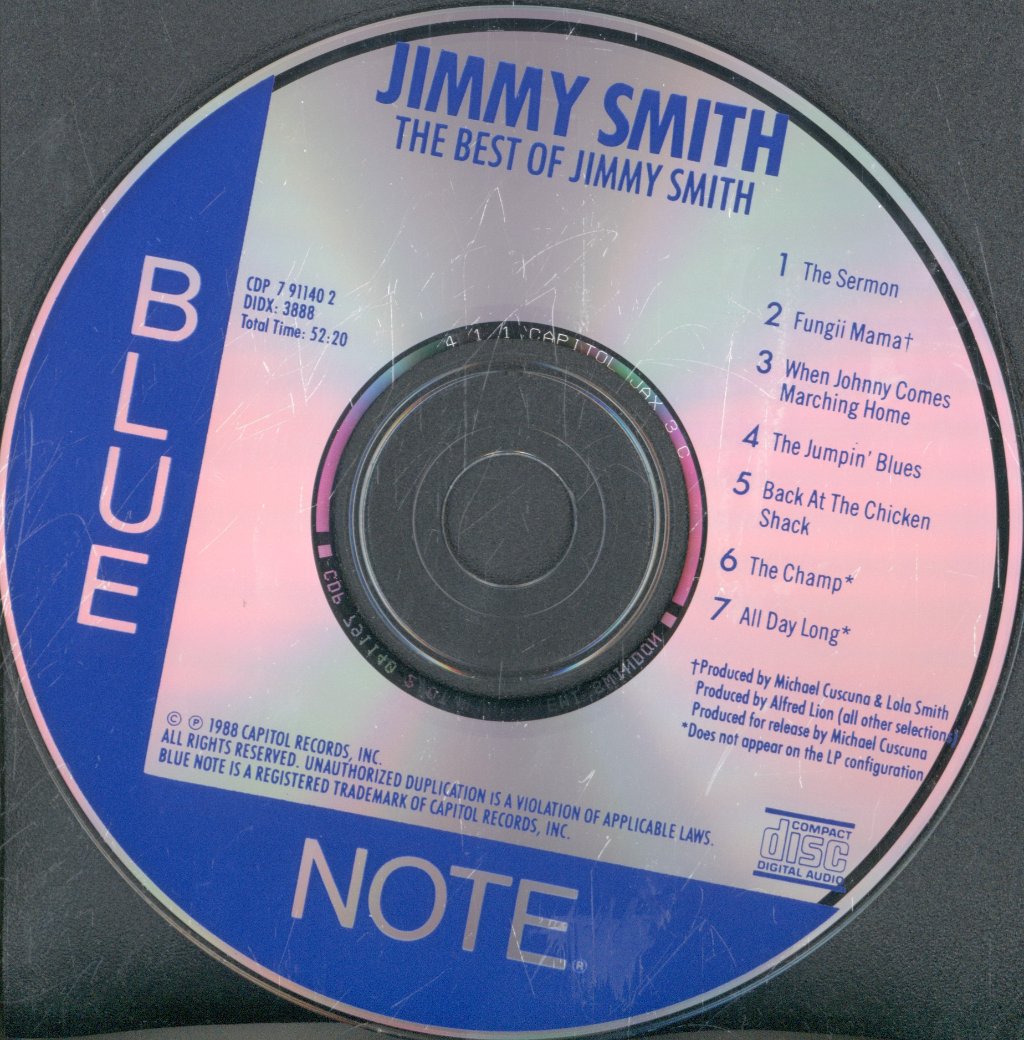 Jimmy Smith - Best Of Jimmy Smith - Cd