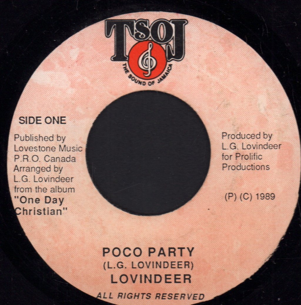 Lovindeer - Poco Party / Dub Poco Party - 7 Inch