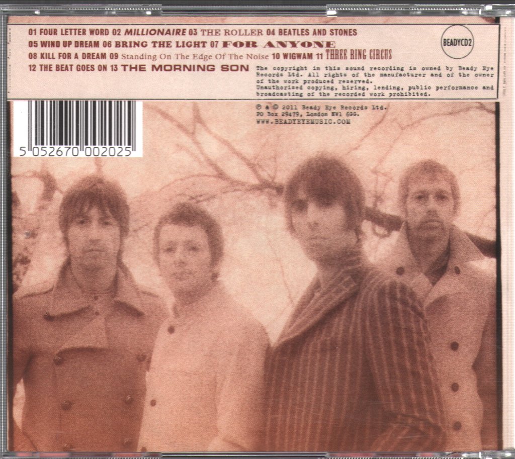 Beady Eye - Different Gear, Still Speeding
