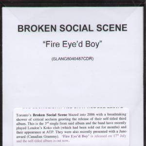 Broken Social Scene - Fire Eye'd Boy - Cdr