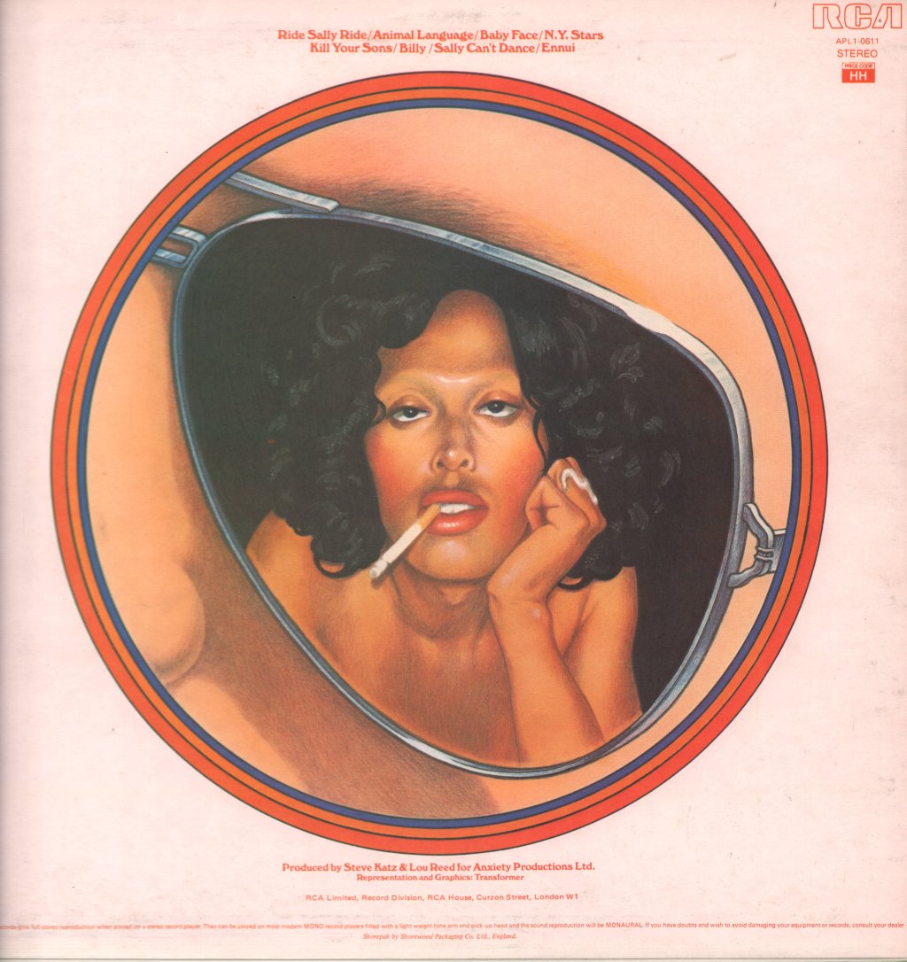 Lou Reed - Sally Can't Dance - Lp