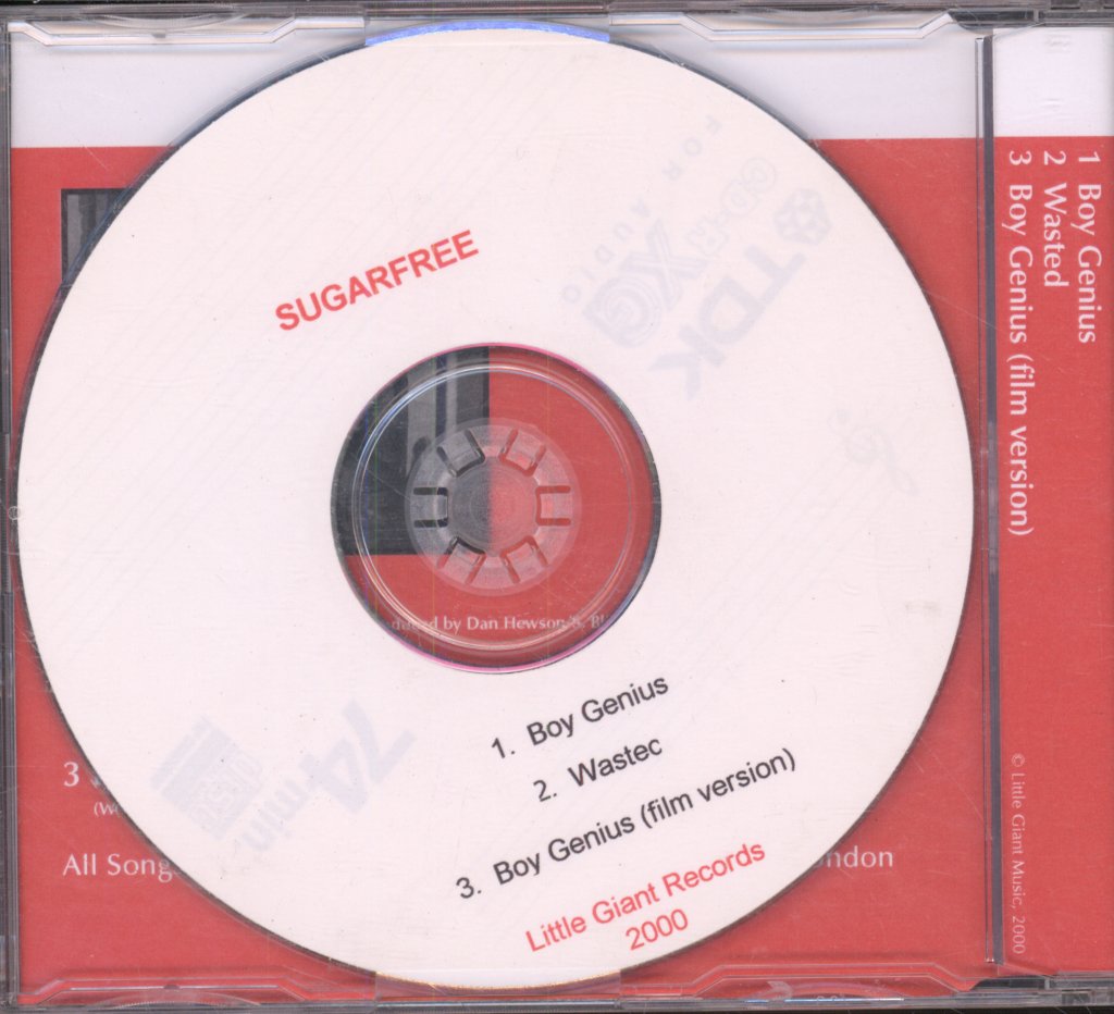 Sugarfree - Boy Genius - Cdr
